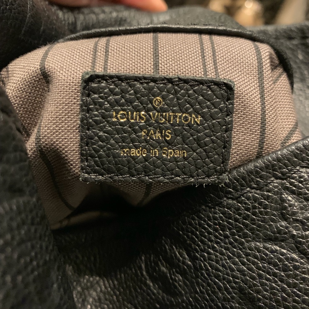 UPDATE❤️LOUIS VUITTON ARTSY MM IN BLACK WITH CHARM - Picture 5 of 8